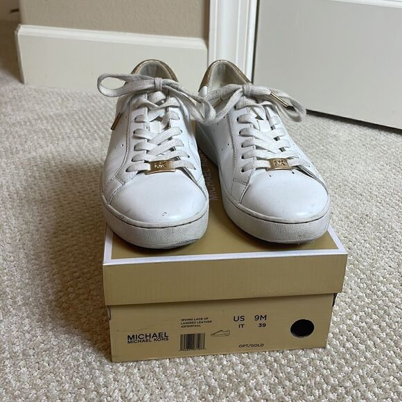 Michael Kors Irving Lace Up Sneakers - Picture 2 of 8